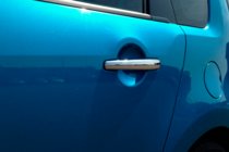 Citroen C-3 2009–2016 Kromirane obloge kljuk vrat (4 kosi, nerjavno jeklo) Carmos - turško nerjaveče jeklo fotografija 2