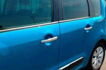 Citroen C-3 2009–2016 Kromirane obloge kljuk vrat (4 kosi, nerjavno jeklo) Carmos - turško nerjaveče jeklo fotografija 1