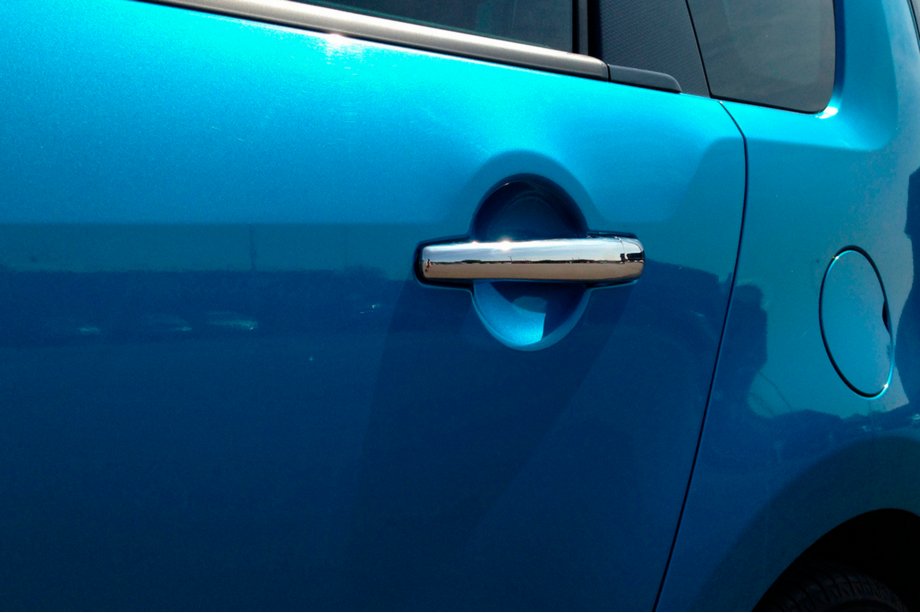 Citroen C-4 Picasso 2013–2022 Kromirane obloge kljuk vrat (4 kosi, nerjavno jeklo) Fotografija 5