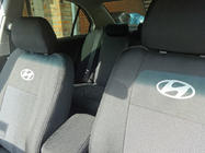 Hyundai Sonata NF 2004–2009 Avtoprevleke za sedeže (tekstilne, Classik) fotografija 12