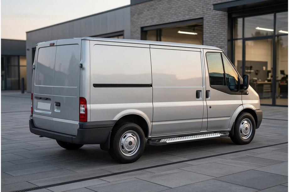 Ford Transit 2000–2014 Stranske stopnice Allmond Grey (2 kosa, aluminij) L2 (srednja medosna razdalja) Image