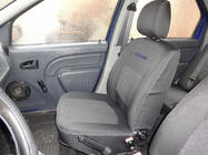 Renault Logan I 2008–2013 Avtoprevleke za sedeže (tekstilne, Classik) fotografija 9