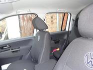 Volkswagen Amarok 2010–2022 Avtoprevleke za sedeže (tekstilne, Classik) fotografija 2