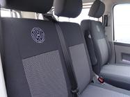Volkswagen T5 Caravelle 2004–2010 Avtoprevleke za sedeže (tekstilne, Classik) Sprednji (2+1) fotografija 10