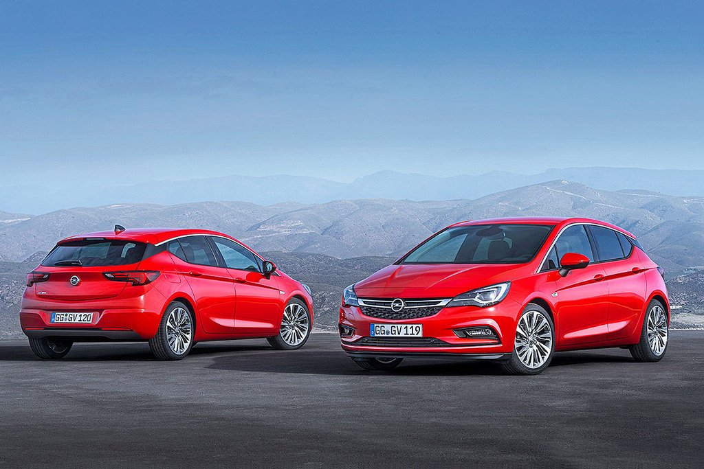Petvratni kombilimuzina Opel Astra K