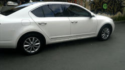 Skoda Octavia III A7 2013–2019 Kompletna obroba oken (10 kos, nerjavno jeklo) fotografija 3