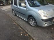Renault Kangoo 2008–2020 Premium bočne stopnice (2 kosa, nerjavno jeklo) 60 mm, kratka medosna razdalja fotografija 1