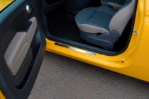 Fiat 500/500L 2013–2022 Zaščitne letve pragov 500 (OmsaLine, 2 kos, nerjavno jeklo) fotografija 2