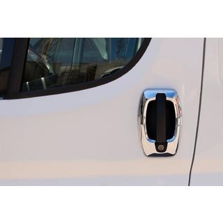 Kromirane prevleke za kljuke (nerjaveče jeklo) Fiat Ducato 2006–2025 fotografija 2
