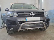 Volkswagen Touareg 2010–2018 Prednji zaščitni lok WT003 (nerjaveče jeklo) fotografija 1