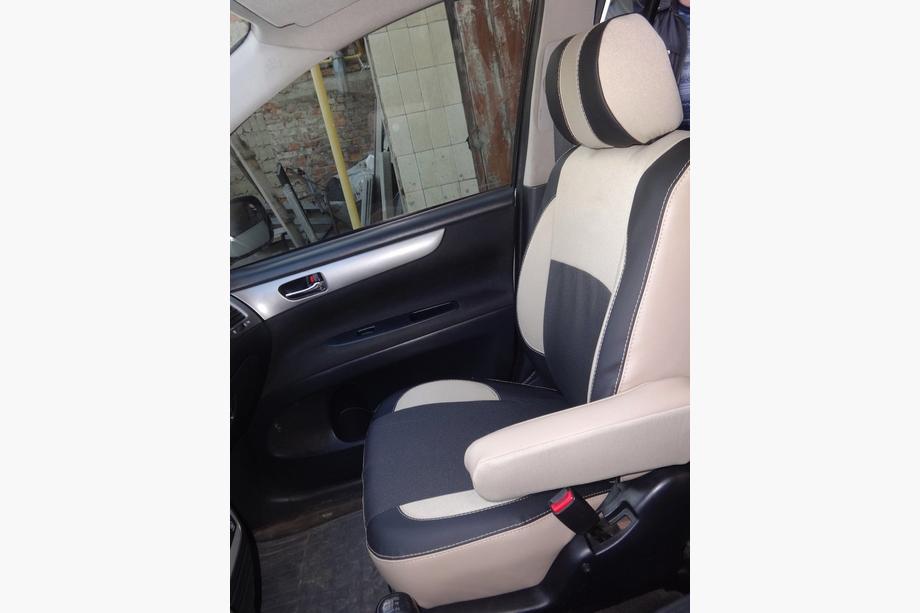 Toyota Avensis 2009–2018 Avtoprevleke (umetno usnje↗tkanina, Premium) Fotografija 9