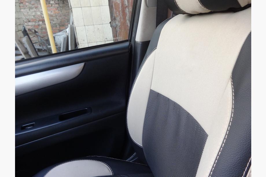 Toyota Avensis 2009–2018 Avtoprevleke (umetno usnje↗tkanina, Premium) Fotografija 10