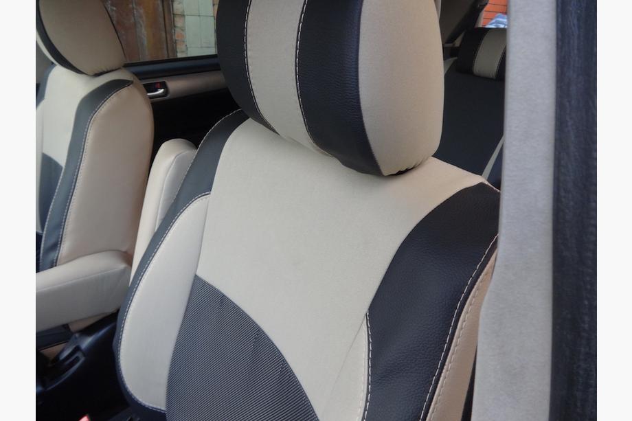 Toyota Avensis 2009–2018 Avtoprevleke (umetno usnje↗tkanina, Premium) Fotografija 16