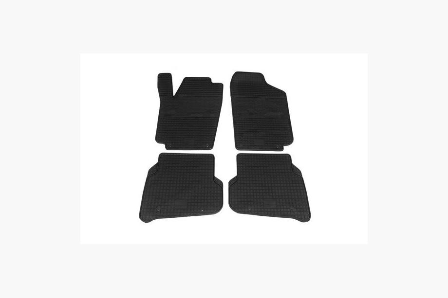 Seat Ibiza 2010–2017 Gumijasti avtomobilski tepihi za notranjost (4 kosi, Polytep) Image