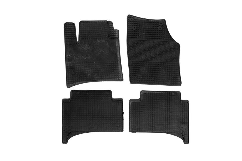 Volkswagen Touareg 2002–2010 Gumijasti avtomobilski tepihi za notranjost (4 kosi, Polytep) Image