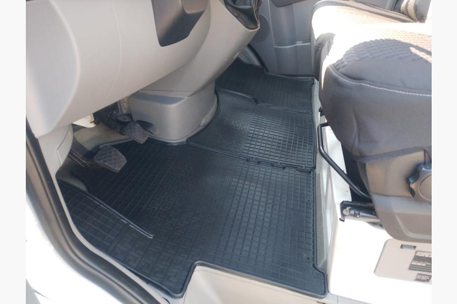 Volkswagen Crafter 2006–2016 Gumijaste preproge za kabino (3 kos, Polytep) Fotografija 1