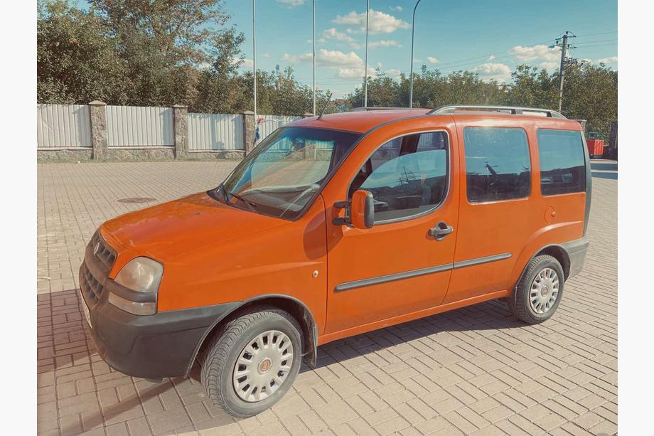 Fiat Doblo I 2005–2010 Strešne sani Skyport (črne) Fotografija 8