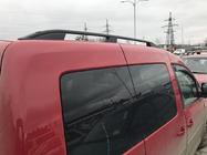 Volkswagen Caddy 2004–2010 Strešni relingi Skyport BLACK Standardna baza fotografija 6