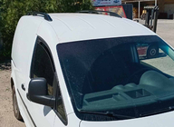 Volkswagen Caddy 2010–2015 Strešni relingi Skyport BLACK Standardna baza fotografija 8