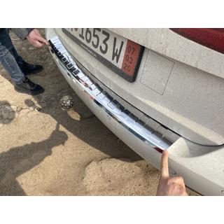 Zaščitna letev zadnjega odbijača Carmos (nerjavno jeklo) fotografija 4
