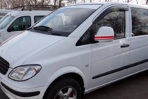 Mercedes Vito W639 2004–2014 Vetrni deflektorji za okna (2 kosa, HIC) fotografija 13
