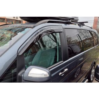 Vetrni deflektorji za okna (2 kosa, HIC) Mercedes Vito W639 2004–2014 fotografija 3