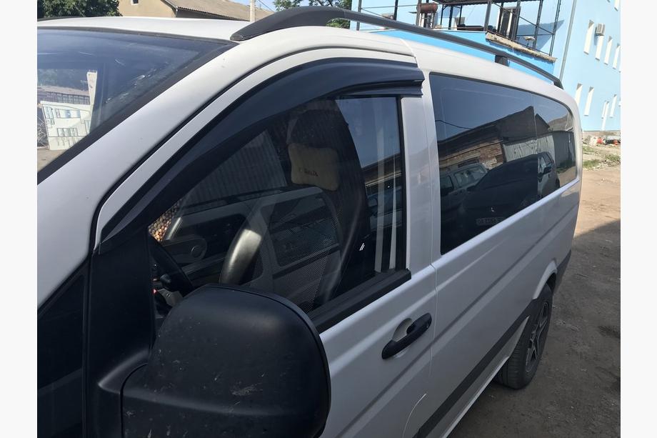 Mercedes Vito W639 2004–2014 Vetrni deflektorji oken (2 kos, Sunplex Sport) Fotografija 5