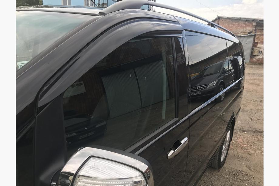 Mercedes Vito W639 2004–2014 Vetrni deflektorji oken (2 kos, Sunplex Sport) Fotografija 6