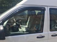 Volkswagen T5 Transporter 2003–2010 Deflektorji oken (2 kos, MyRacing) fotografija 3