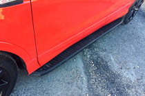 Ford Kuga/Escape 2013–2019 Stranski pragovi Tayga Black (2 kos, aluminij) fotografija 2