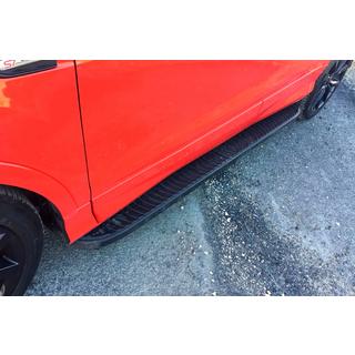 Stranski pragovi Tayga Black (2 kos, aluminij) fotografija 2