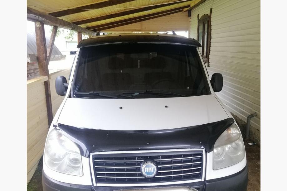 Fiat Doblo I 2001–2005 Vizir na vetrobransko steklo (črn sijaj, 5 mm) Fotografija 10