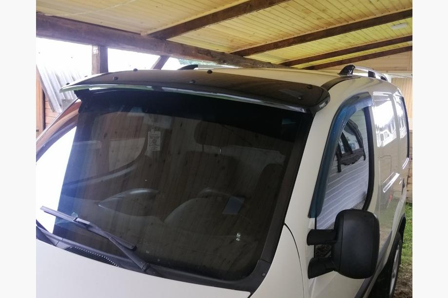 Fiat Doblo I 2001–2005 Vizir na vetrobransko steklo (črn sijaj, 5 mm) Fotografija 12