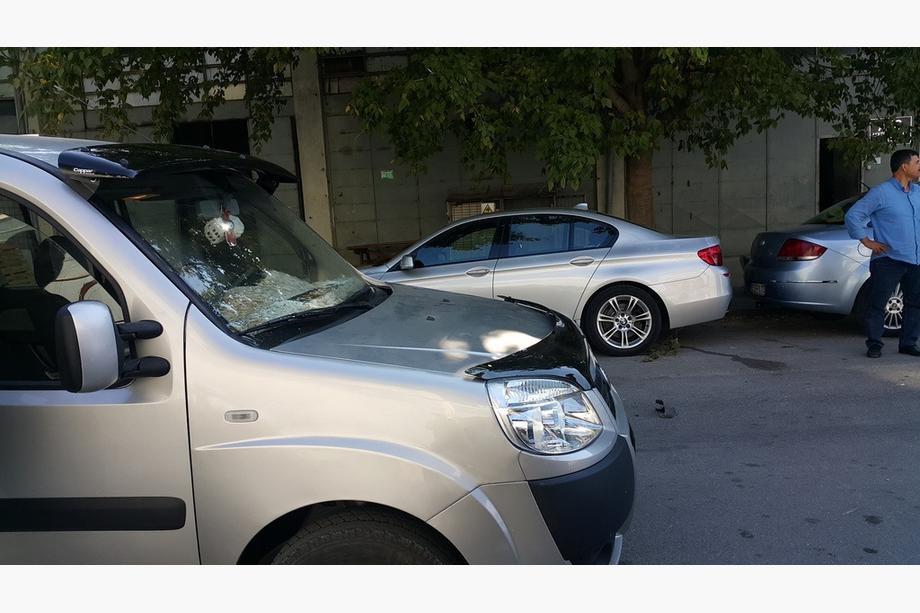 Fiat Doblo I 2001–2005 Vizir na vetrobransko steklo (črn sijaj, 5 mm) Fotografija 5