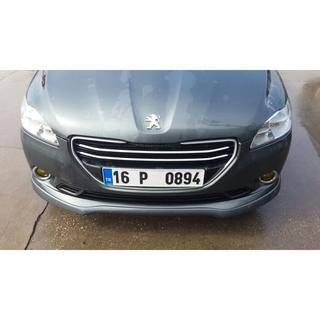 Lip spojler sprednjega odbijača (2012-2017, za lakiranje) Peugeot 301 2012– fotografija 2