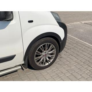 Obrobe kolotekov (4 kosi, črne) Fiat Fiorino/Qubo 2008–2024 fotografija 3