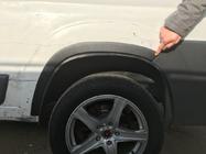 Fiat Ducato 2006–2025 Obrobe kolotekov (4 kosi, črne) ABS plastika (2006-2014) fotografija 2