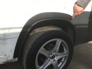 Fiat Ducato 2006–2025 Obrobe kolotekov (4 kosi, črne) ABS plastika (2006-2014) fotografija 4