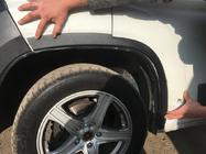 Fiat Ducato 2006–2025 Obrobe kolotekov (4 kosi, črne) ABS plastika (2006-2014) fotografija 12