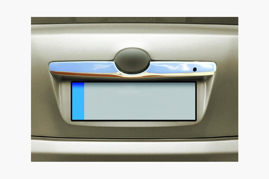 Toyota Camry 2006–2011 Okrasna letev nad registrsko tablico (inox) Image