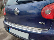 Volkswagen Golf 5 2003–2009 Nerjaveča zaščitna letvica roba prtljažnika Carmos - turško nerjaveče jeklo fotografija 4