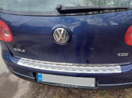 Volkswagen Golf 5 2003–2009 Nerjaveča zaščitna letvica roba prtljažnika Carmos - turško nerjaveče jeklo fotografija 5