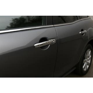 Pokrovi kljuk V2 (4 kosi, nerjavno jeklo) Mazda CX-7 2006–2012 fotografija 1