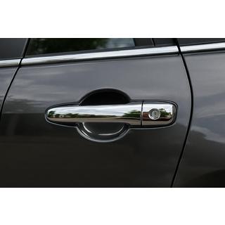 Pokrovi kljuk V2 (4 kosi, nerjavno jeklo) Mazda CX-7 2006–2012 fotografija 3