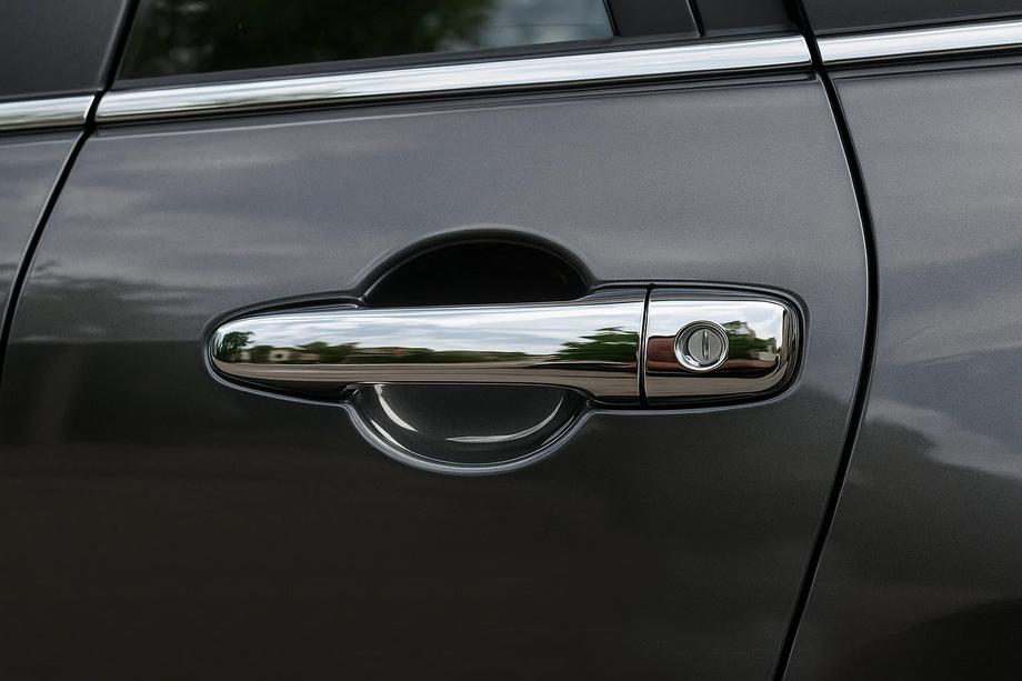Mazda CX-7 2006–2012 Pokrovi kljuk V2 (4 kosi, nerjavno jeklo) Fotografija 3