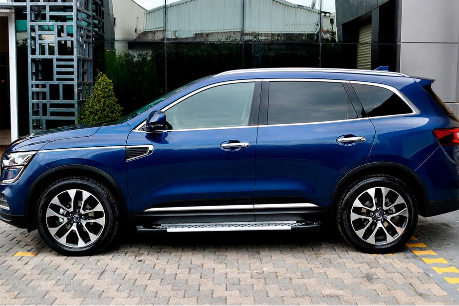 Renault Koleos 2016–2024 Stranski pragovi Allmond (2 kosa, aluminij) Image