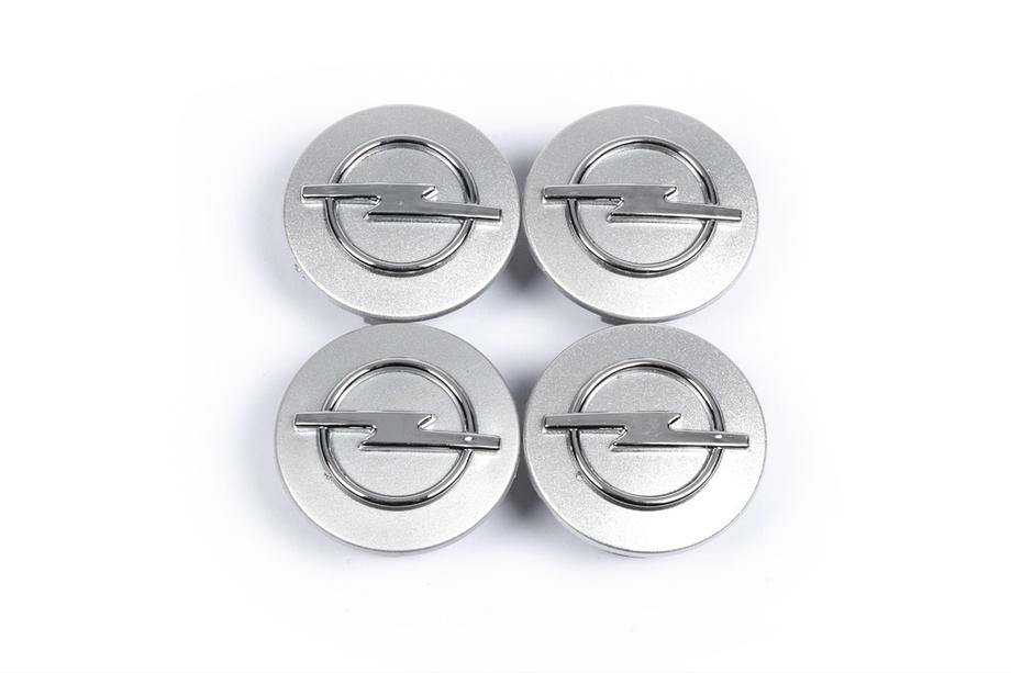 Opel Sredinski pokrovčki platišč 54/43 mm, sivi (4 kosi) Fotografija 2