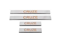 Chevrolet Cruze 2009–2015 Kromirane obloge pragov V1 (4 kos, Carmos) fotografija 2