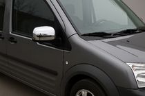 Ford Connect 2010–2013 Pokrovi ogledal različica št. 2 (2 kosa, nerjavno jeklo) fotografija 1