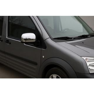 Pokrovi ogledal različica št. 2 (2 kosa, nerjavno jeklo) Ford Connect 2010–2013 fotografija 1